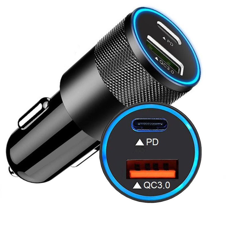DutchOne - Autolader USB-A & USB-C