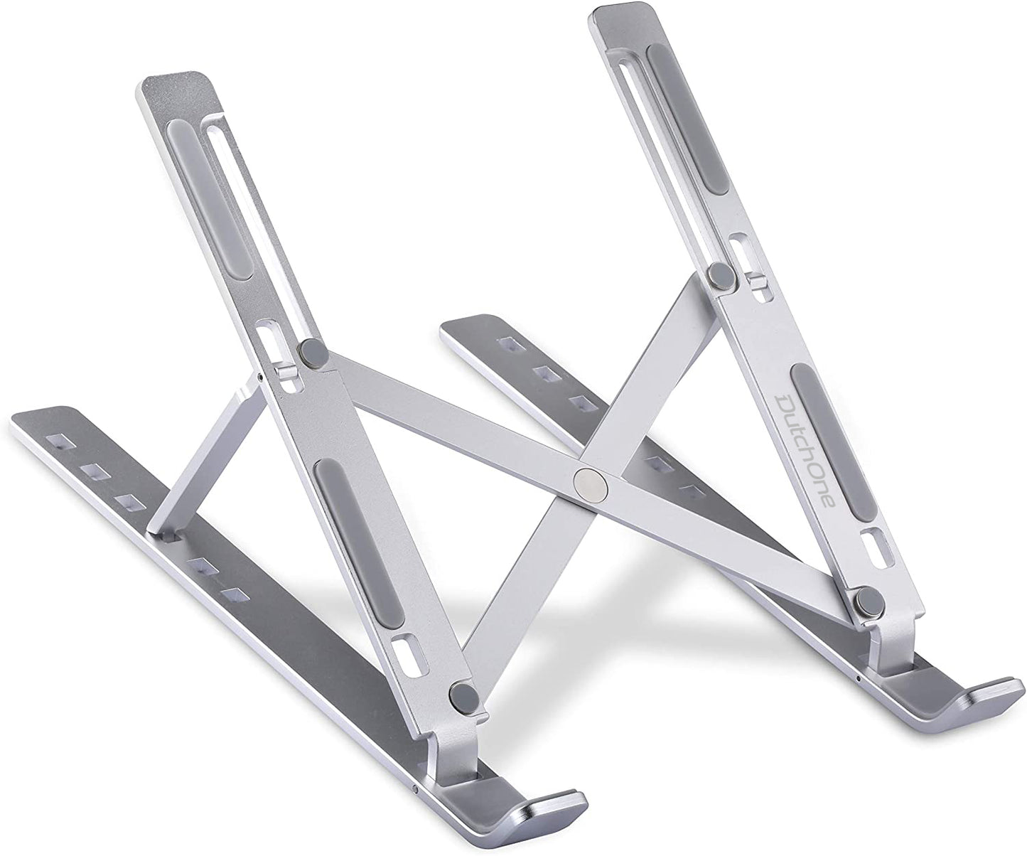 DutchOne - Laptop Standaard Verstelbaar Universeel - Laptop houder - Laptopsteun - Laptophouder - Ergonomisch - Aluminium - t/m 17 inch