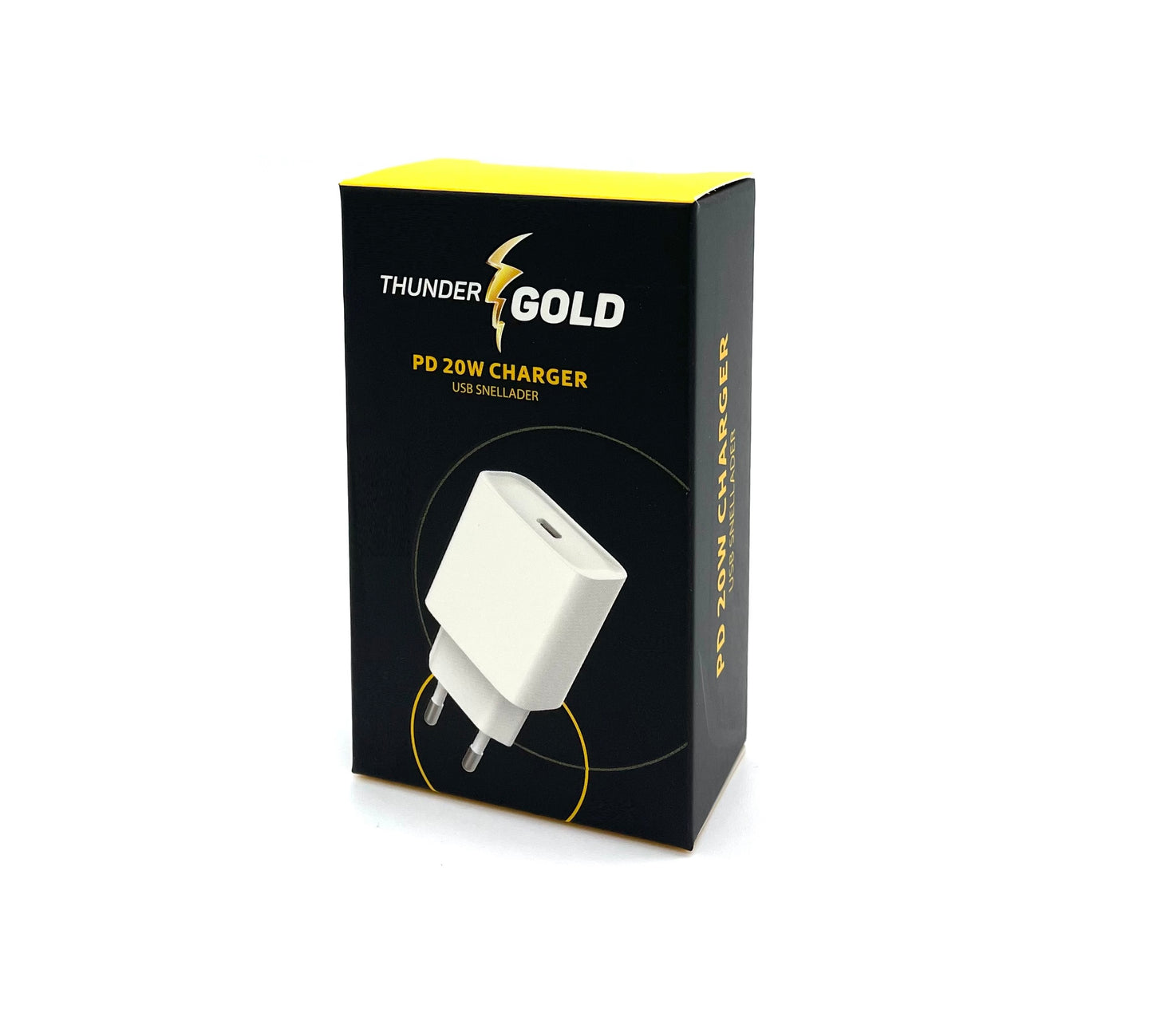 ThunderGold USB C Adapter - Oplader - Snellader - USB C Oplader - Adapter USB C - USB C Lader - 20W - Universeel