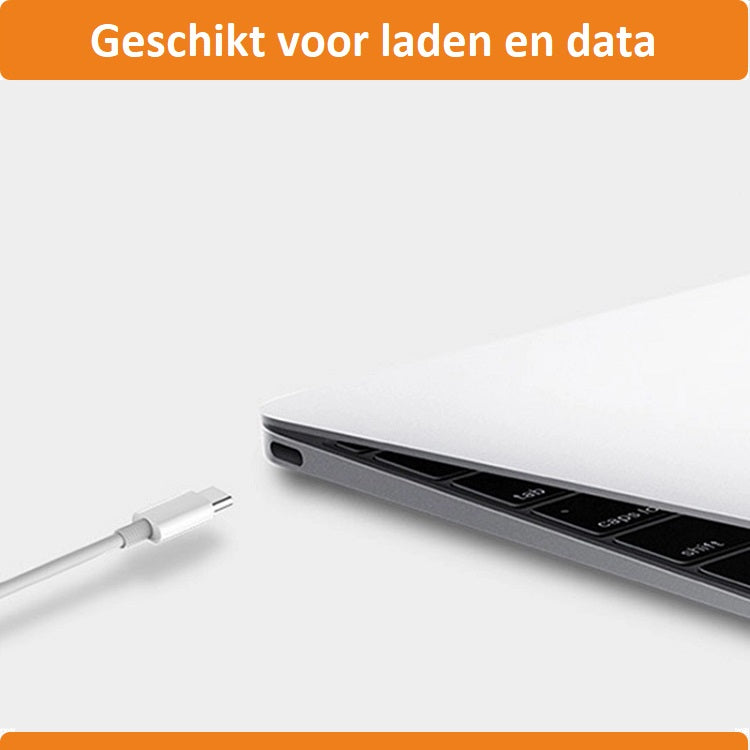 DutchOne - USB-C naar USB-C - 85W 4A - 2 Meter - 2-PACK