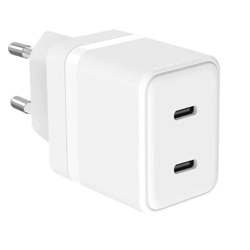ThunderGold USB C Adapter 2 poorten - Oplader - Snellader - USB C Oplader - Adapter USB C - USB C Lader - Universeel