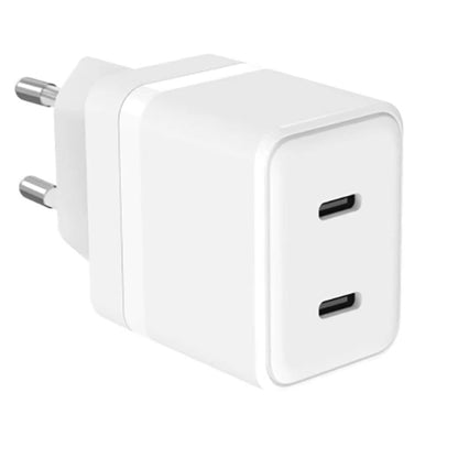 ThunderGold USB C Adapter 2 poorten - Oplader - Snellader - USB C Oplader - Adapter USB C - USB C Lader - Universeel